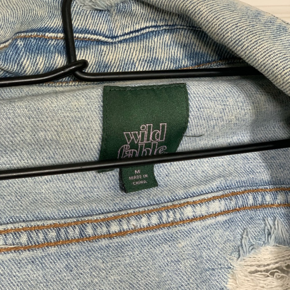 Distressed Denim Jacket - Picture 2 of 3